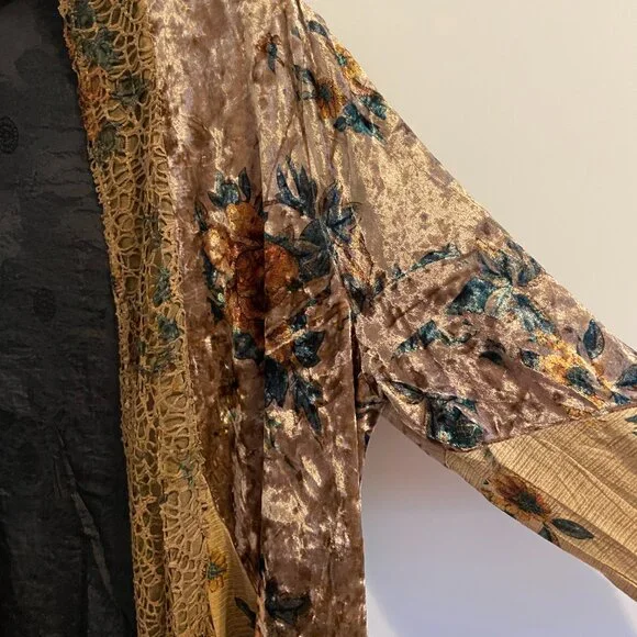 KAMANA Open Front Cardigan Duster Jacket - Picture 6 of 12